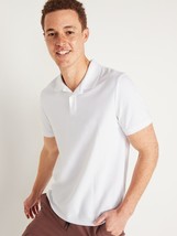 New Men&#39;s Old Navy Slim Fit Short Sleeve Polo Shirt - White Xl, Xxl, Xxxl, Xxxxl - £8.52 GBP+