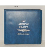 1987 Complete Set of First Day Covers American Wildlife in Album - $1,399.58 MXN