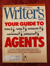 WRITERs DIGEST Magazine September 1989 Agents Alanna Nash Jessica Savitch - £11.37 GBP