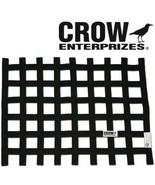 Crow Enterprizes 24 Inch Wide 18 Inch Tall Black Window Net Sfi 27.1 App... - £47.14 GBP