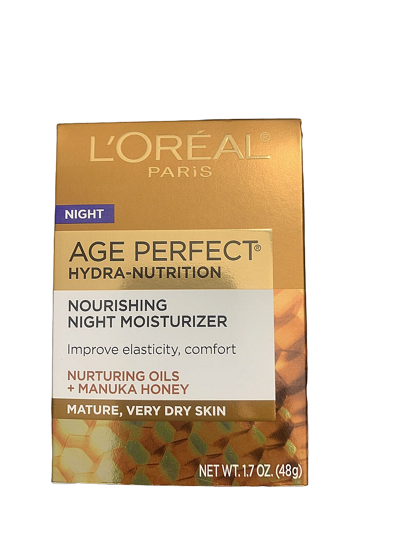 Primary image for L'OREAL Paris Age Perfect Hydra-Nutrition Nourishing Night Moisturizer 1.7oz 48g