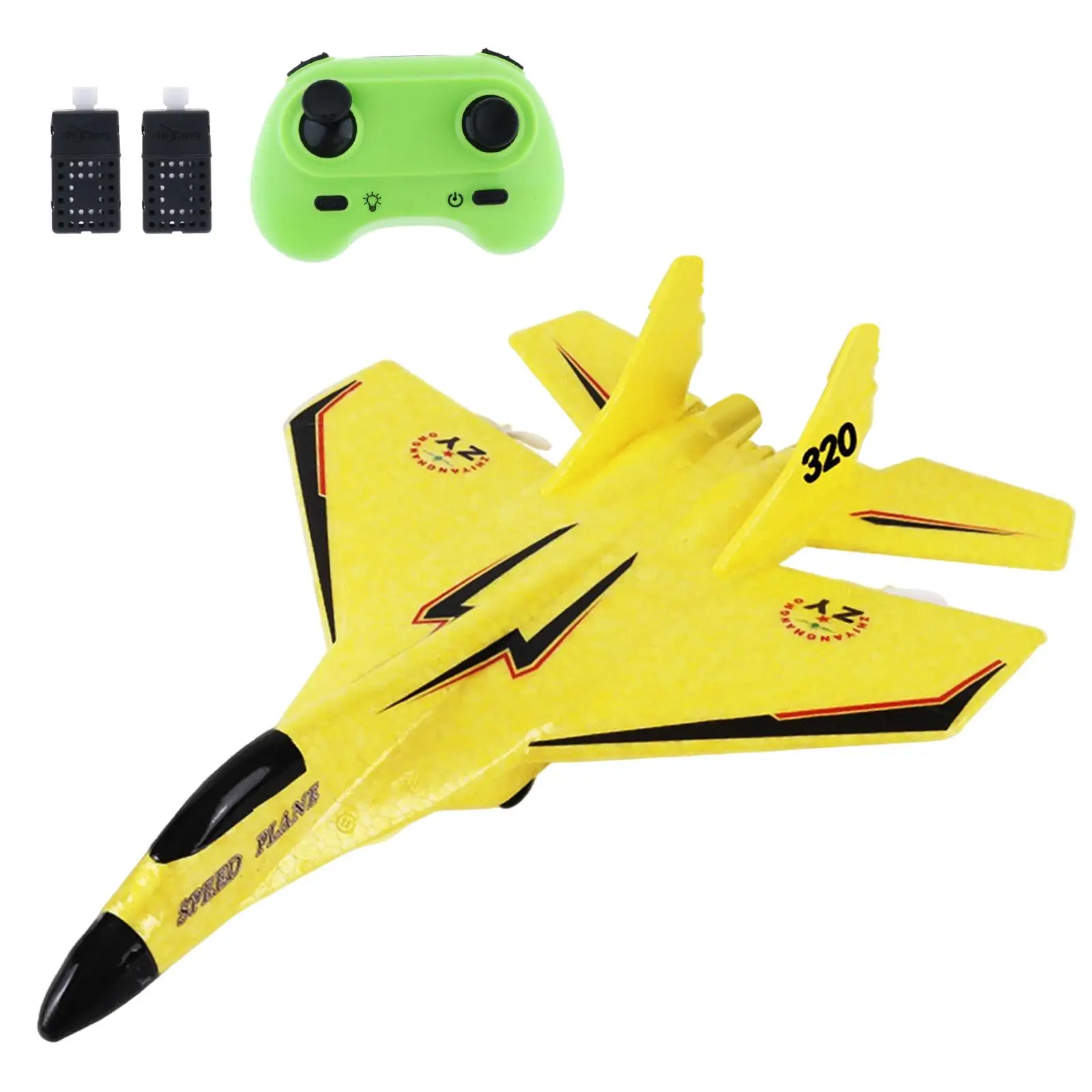 2 CH RC Plane Portable Easy to Control 2.4G Foam RC Airplane Hobby RC Glider RC - £24.19 GBP