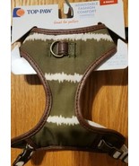 Brand New Top Paw Adjustable Fashion Comfort Harness X-Small Green Tie Dye - $7.89