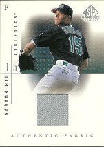 2001 SP Game Used Edition Authentic Fabric Tim Hudson TH Athletics - £1.57 GBP