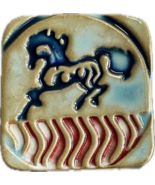 Horse - Handmade Ceramic Refrigerator Magnet. - $12.00