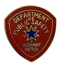 Texas Highway Patrol Police Department Law Enforcement Enamel Lapel Hat Pin - £11.92 GBP