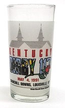 Kentucky Derby 1991 117th Mint Julep Beverage Glass Winner was Strike th... - £8.95 GBP