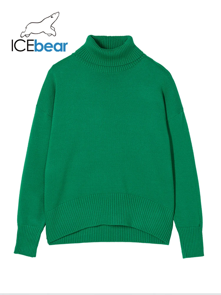 ICE  New Women neck  Female Pullovers Soft Warm Jumper Basic New  Tops Autumn Wi - £191.16 GBP