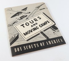 Vintage 1951 Tours and Moving Camps Brochure Application Pamphlet Boy Sc... - $11.57