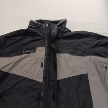 Columbia WT7035 Omni-Tech Mens Black/Gray Jacket Interchange Full Zip Jacket 3XT image 14