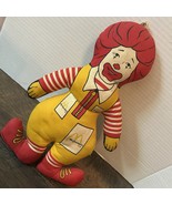 1970&#39;s Ronald McDonald Vintage 15&quot; Stuffed Doll Plush McDonalds Fast Foo... - $23.02 CAD