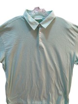 McIlhenny Dry Goods by Tabasco Polo Shirt Mens green white plaid check X... - £11.86 GBP