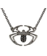 Jewel M Spider-Man Silver Tone Spider Necklace [Jewelry] - $17.64 CAD