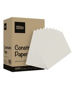 Office Depot® Brand Construction Paper, 9&quot; x 12&quot;, 100% Recycled, Stone W... - $23.76