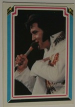 Elvis Presley on Stage Singing Trading Card 1978 #56 - £1.57 GBP