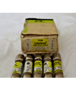 ORIGINAL Littelfuse FLQ-10 FLQ10 FLQ 10A 500Vac Time Delay Fuse Lot of 5 - €13,43 EUR