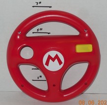 Nintendo Wii Hori Mario Kart Steering Wheel Mario Red Racing Official - £19.27 GBP