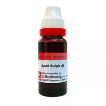 3 Pack Dr Reckeweg Acid Sulphuricum 2X Mother Tincture Q 20ml - £24.65 GBP