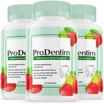 3 pack prodentim for gums and teeth health prodentim dental formula 180 capsules  3  thumb200