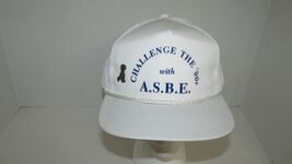 Challenge the 90s with A.S.B.E. trucker Hat Cap snapback adjustable w/ pin - $10.18