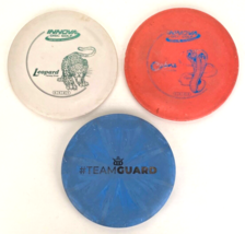 3 Golf Discs-Frisbee-Driver-Mid Range-Putt-Innova Cobra, Leopard-Dynamic... - £19.74 GBP