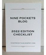 2022 Series Checklist: A Nine Pockets Custom Card - £0.00 GBP