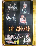 Def Leppard Promo Affiche Mutiple Bande Shots Vintage - $188.15 CAD