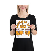 Listen to the bees and let them guide you fun 8x 10 poster - £14.84 GBP