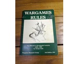 Wargames Rules For Fifteenth To Seventeenth Centuries 1420-1700 George G... - £31.79 GBP