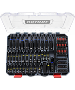 80Pc Magnetic Impact Nut Driver Set SAE Metric 1/4" Hex Bit Socket Kit - $52.68