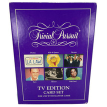 Trivial Pursuit TV Edition Card Set 6052 For Use With Master Game 1991 - £11.57 GBP