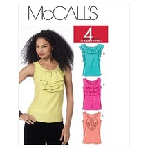 McCall&#39;s Patterns M5977 Misses&#39; Tops, Size A5 (6-8-10-12-14) - $6.72