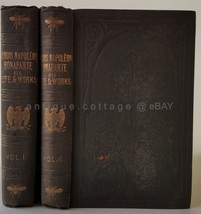 1852 Antique Political Historical Life Works Louis Napoleon Bonaparte 2vol Set - £175.12 GBP