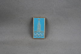 Summer Olympic Games Pin - Moscow 1980 Official Logo - Stamped Pin - $15.00