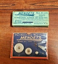 Vintage Set of 2 Mendets, Collette Mfg Co USA Amsterdam NY (NOS) - £11.57 GBP