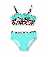 Ocean Pacific 2 Piece Girls Swim Suit UPF 50+ Size 6-9 Months Zookeeper ... - £7.74 GBP