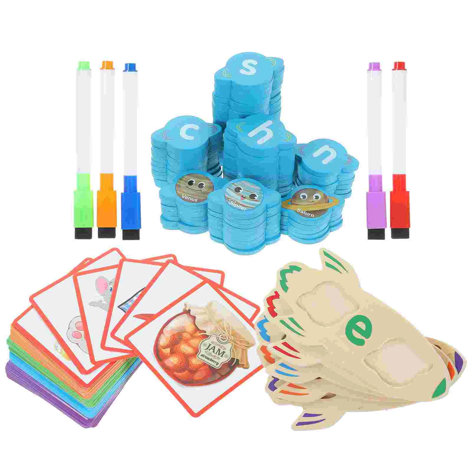 1 Set of Spelling Games Letter Matching Toys English Alphabet Cognition Toys - £22.32 GBP