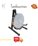 8&quot; Diameter Handmade Prof Arabic RIQ TAMBOURINE Daff Music Instrument - $211.07 CAD