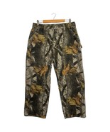 Carhartt Carpenter Pants Mens 36X30 Brown Dungarees Camo Realtree Hardwo... - $209.86 CAD