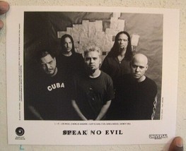 Speak No Evil Press Kit And Photo  Welcome To The Downside Band Shot - £21.23 GBP