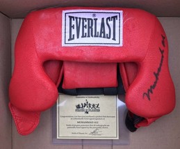 Muhammad Ali Autographed Boxing Everlast Headgear hand signed SOP COA ce... - £1,140.21 GBP