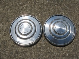 Genuine 1973 Ford LTD Galaxie 15 inch factory hubcaps wheel covers - $37.05