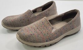 *E) Skechers Woman Relaxed Fit Reggae Fest Wicker Shoes Air Cooled Slip-... - $17.81