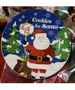Cookies for Santa Plate by Royal Norfolk - Set Of 2 Plates Christmas Hol... - $24.75