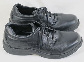 P W Minor Black Leather Oxford Shoes Men’s Size 7.5 W US Excellent Condi... - $18.69