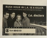 1998 LA Doctors Tv Series Print Ad Advertisement Vintage Ken Olin TPA1 - £4.72 GBP