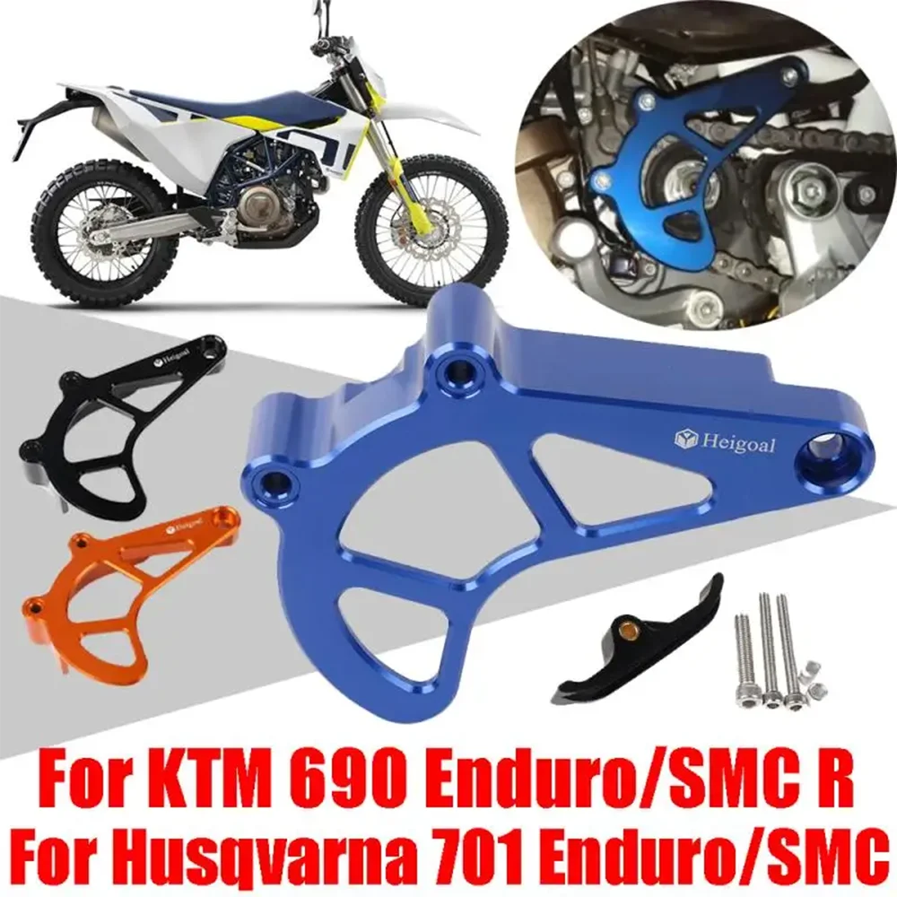 Front Sprocket Cover Case Saver Protector Chain Guard For Husqvarna 701 Enduro - £31.97 GBP+
