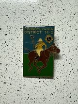 Lions Club International Pin Pennsylvania District 14-D Gold Tone - $2.15
