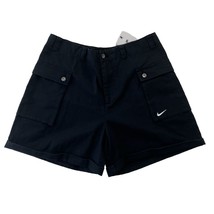 Nike Life Sportswear Men Woven P44 Cargo Shorts Black Size 34 - £31.87 GBP