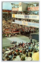 All American Soap Box Derby Akron Ohio OH 1963 Chrome Postcard H19 - £2.33 GBP